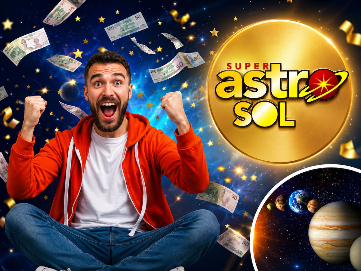 Sorteo de hoy de Super Astro Sol.