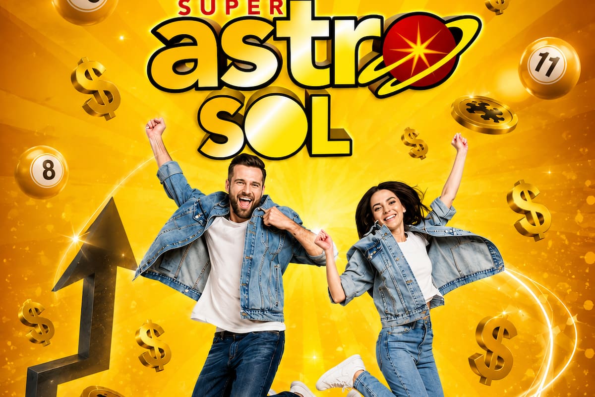 Sorteo de hoy de Super Astro Sol.