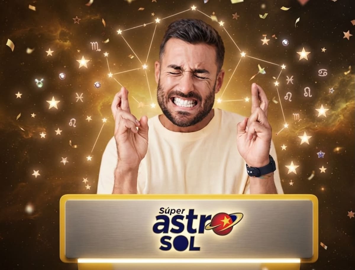 Sorteo de hoy de Super Astro Sol.