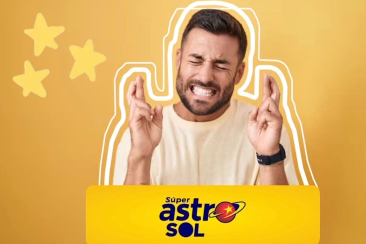 Sorteo de hoy de Super Astro Sol.