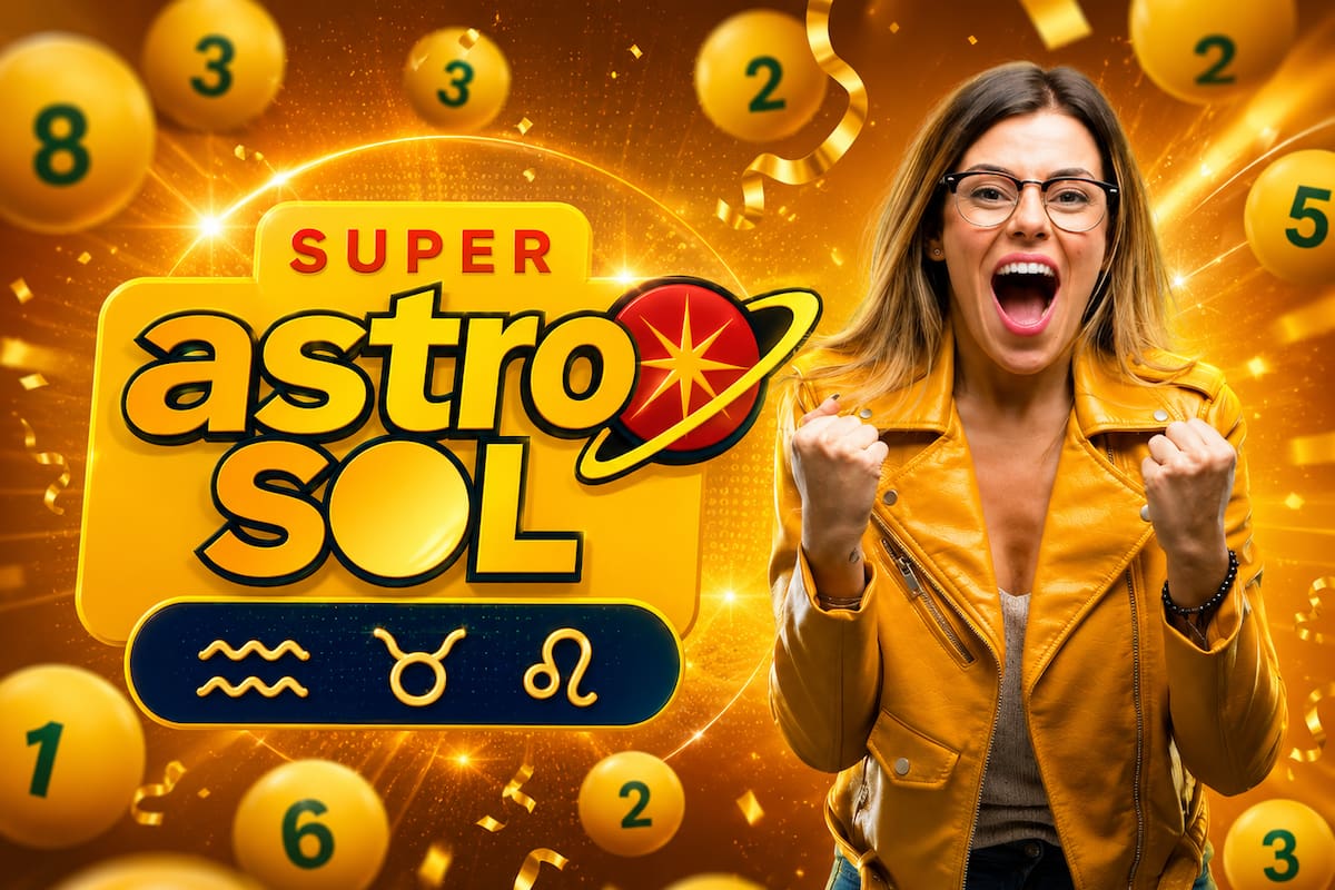 Super Astro Sol: resultado del sorteo jugado hoy.
