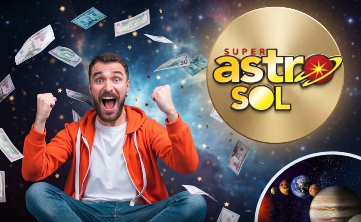 Sorteo de hoy de Super Astro Sol.