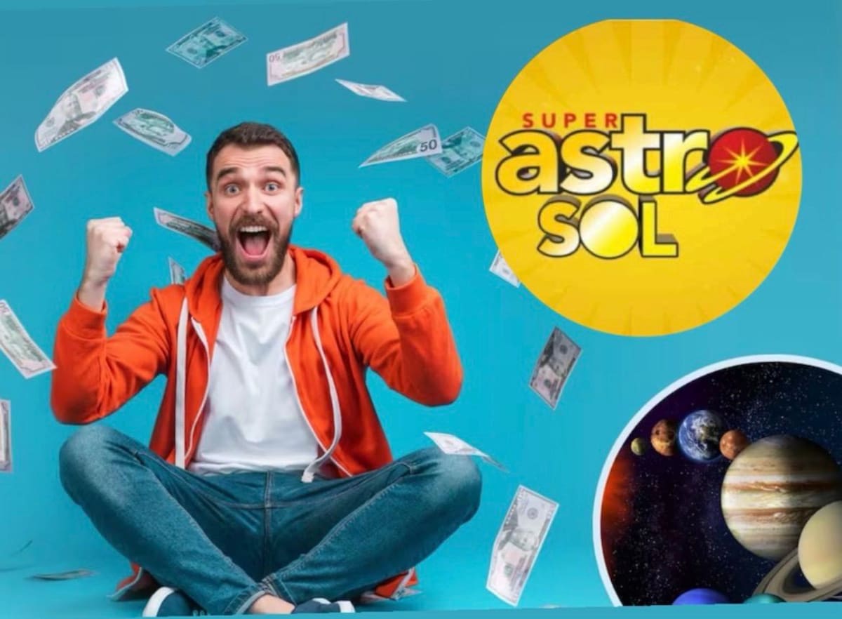 Último resultado del sorteo del chance Super Astro Sol.