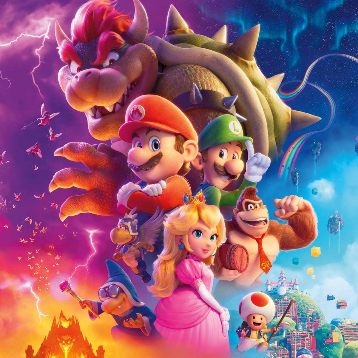 Mario vuelve a los cines y esta vez se va al espacio. Hoy fue el estreno mundial en Japón y las primeras reacciones dicen que es mejor que la anterior. ¿Listos para ver a Yoshi y Bowser Jr. en acción? El estreno es el próximo 1 de abril.