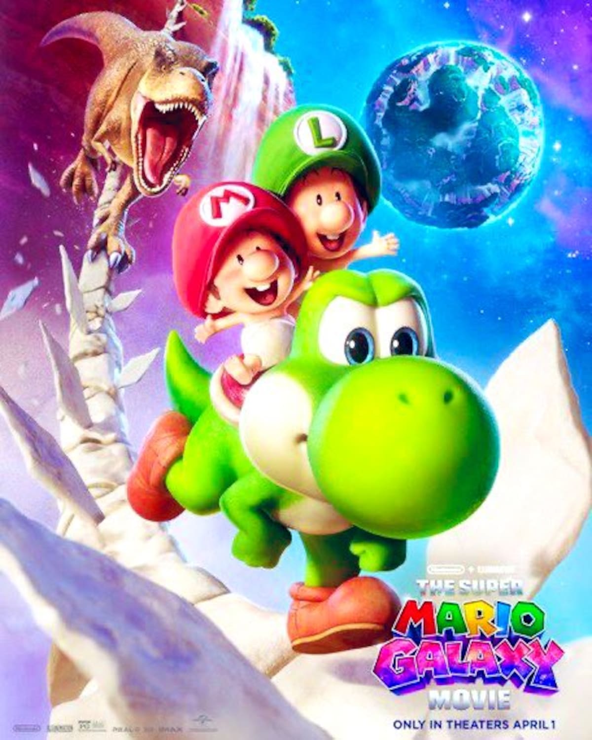 La película de Super Mario Galaxy ha superado la marca de los $400M en la taquilla global después de solo 6 días de estreno.