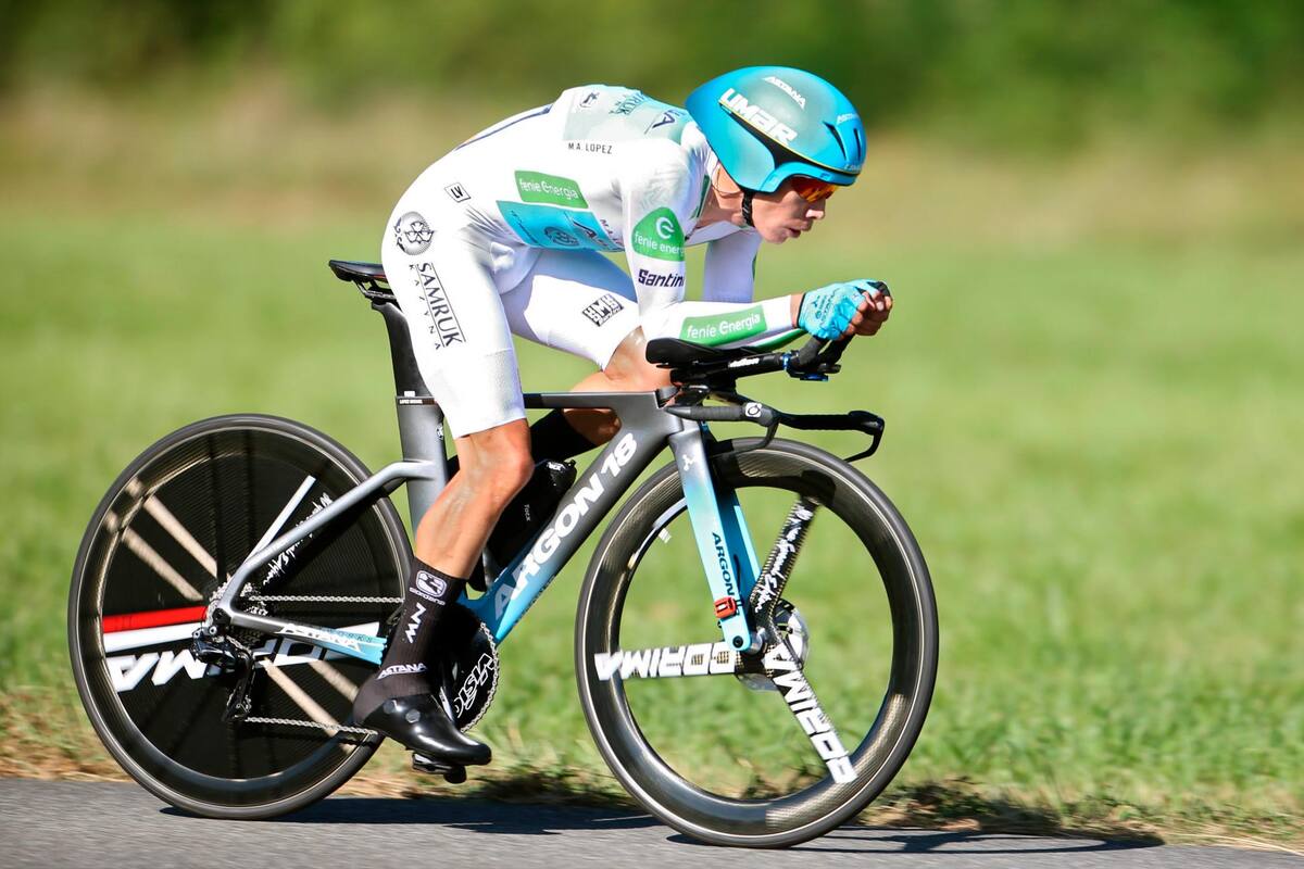 “Astana no puede ser siempre el tonto que mueve la carrera”: ‘Supermán’ López (Foto: EFE)