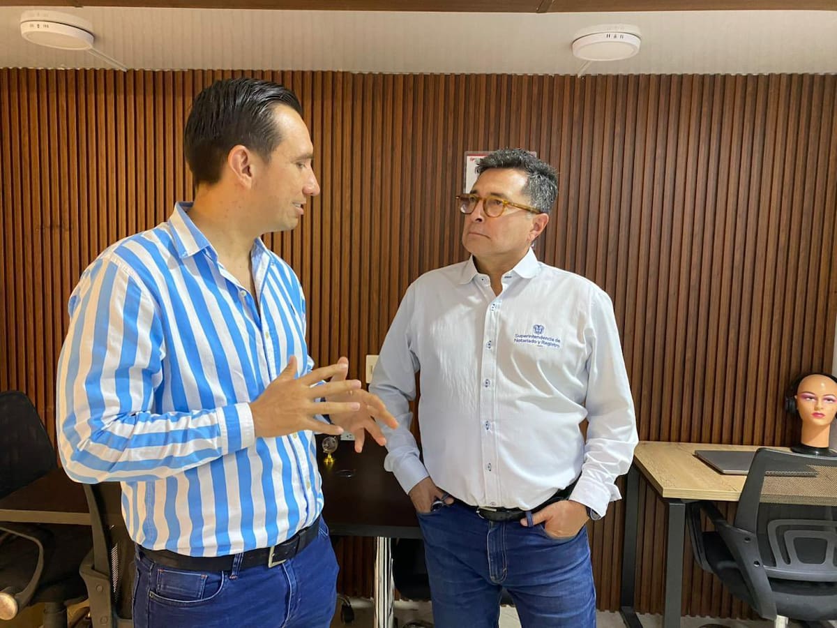 Ricardo Agudelo Sedano, actual Superintendente de Notariado y Registro, quien afirma que uno de los grandes retos a corto plazo es avanzar en la titulación de tierras.