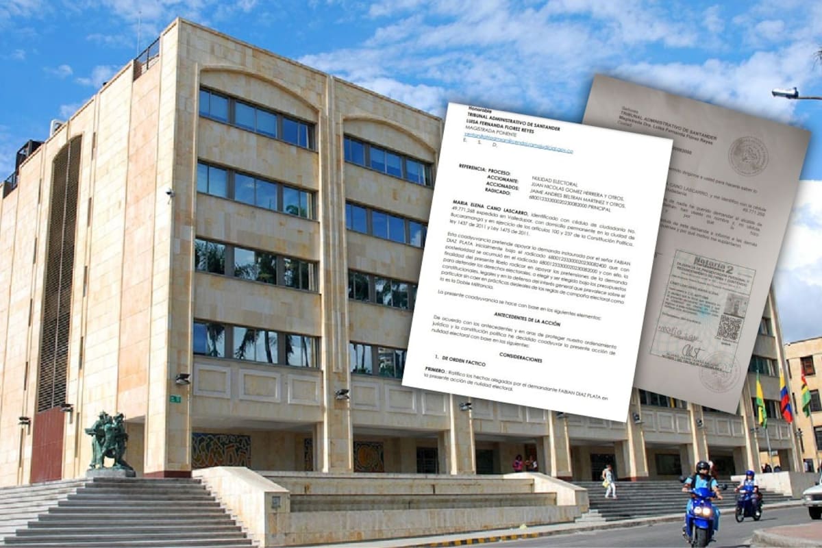 Suplanta identidad en proceso de nulidad electoral del Alcalde de Bucaramanga