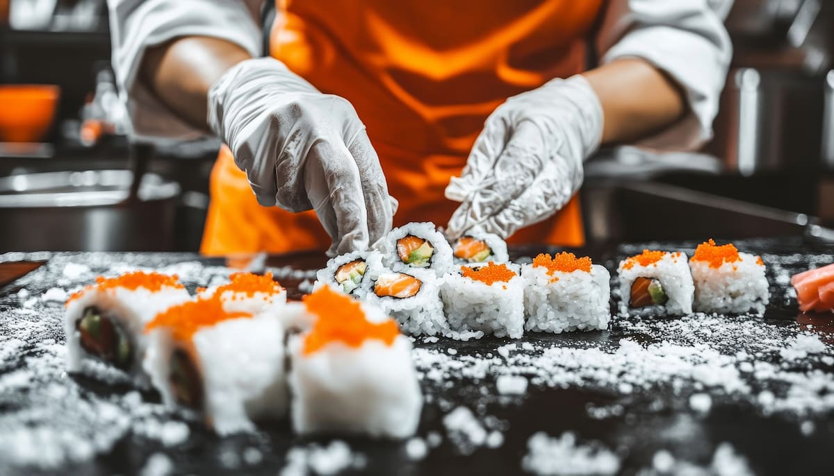 Comer sushi en restaurantes confiables es clave para evitar intoxicaciones. //123RF.