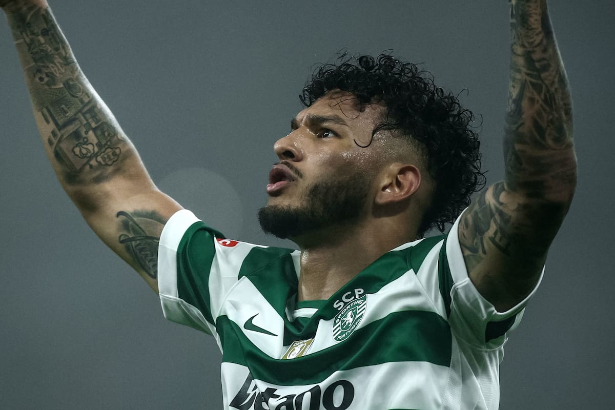 Tabla de goleadores en llamas: Luis Javier Suárez silenció al Dragão y se trepó a la cima de Portugal. Foto: @SportingCP