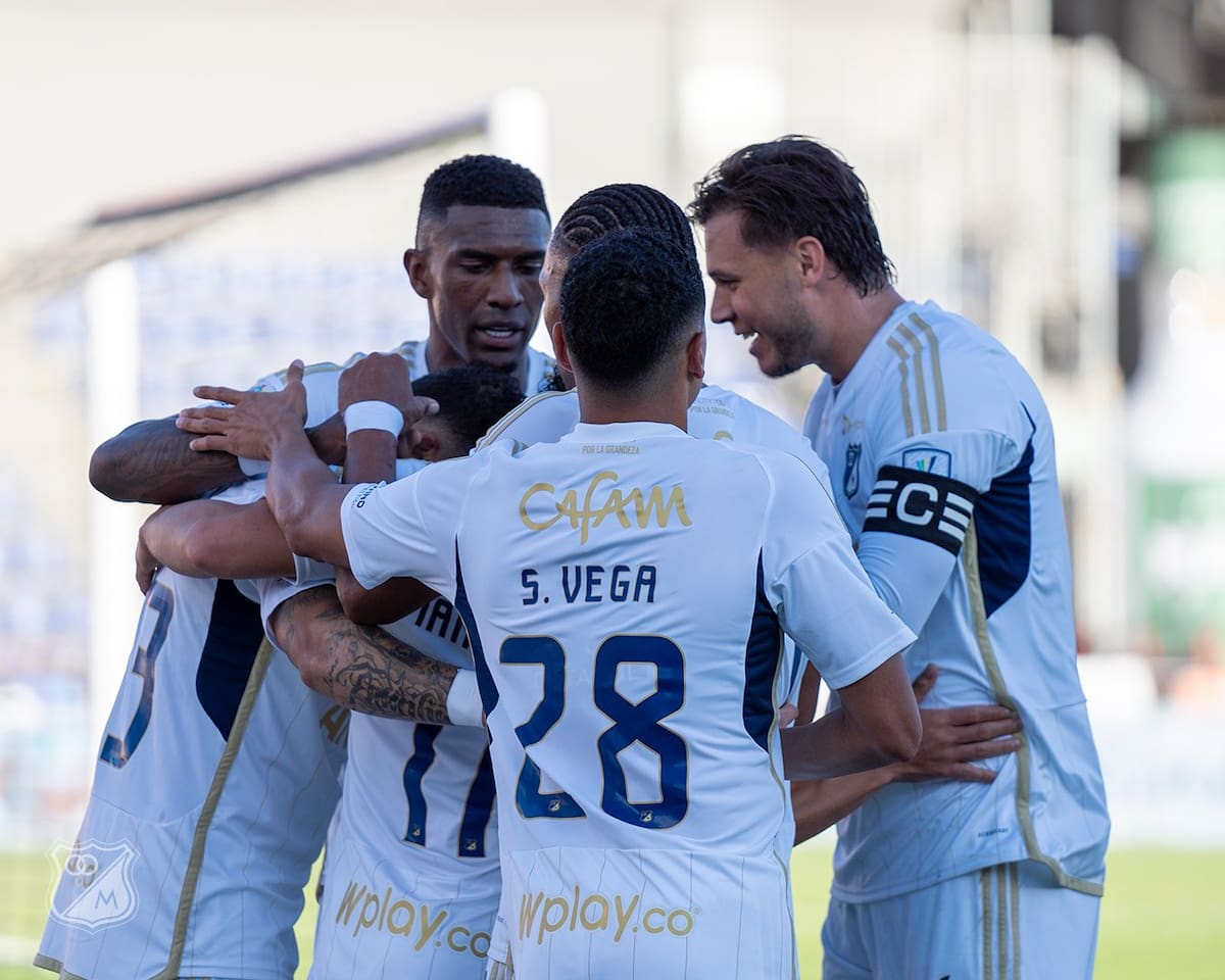 Tabla de posiciones de la Liga BetPlay: América y Nacional en la cima; Bucaramanga en el sótano. Foto: Cortesía Millonarios.
