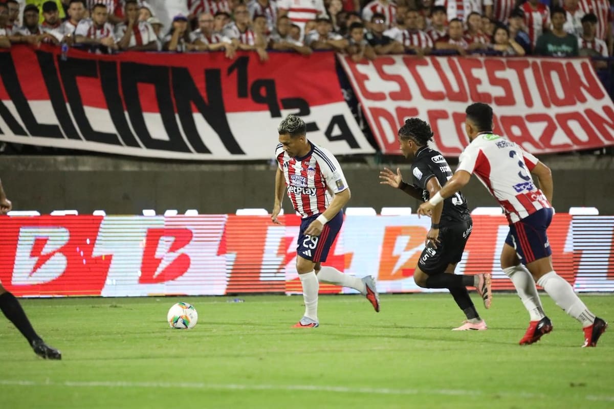 Tabla de posiciones Liga BetPlay 2026-I: así quedó tras la polémica victoria de Junior ante América. Foto: Jairo Cassiani/Colprensa.