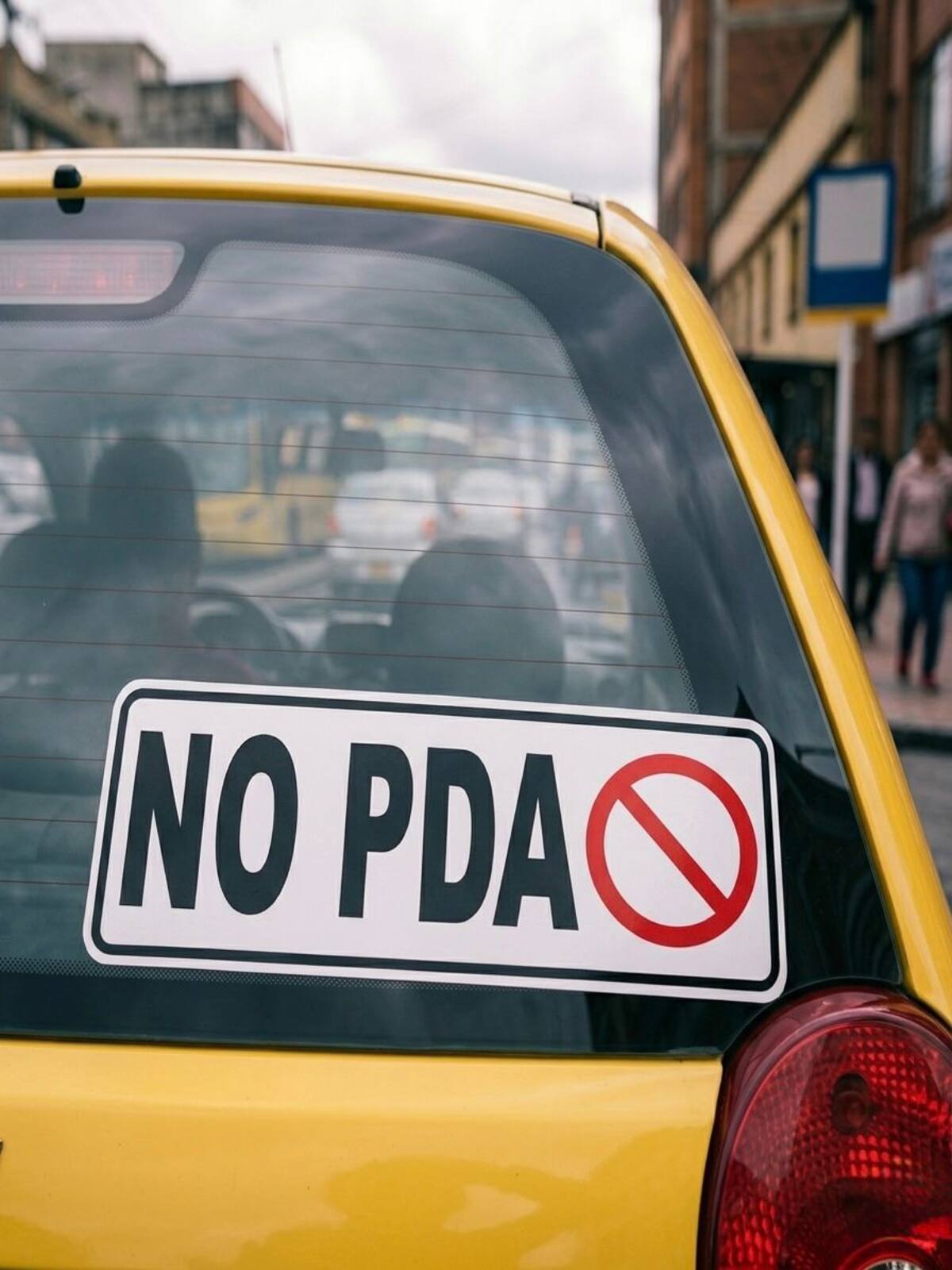 "NO PDA"
Foto tomada: IA