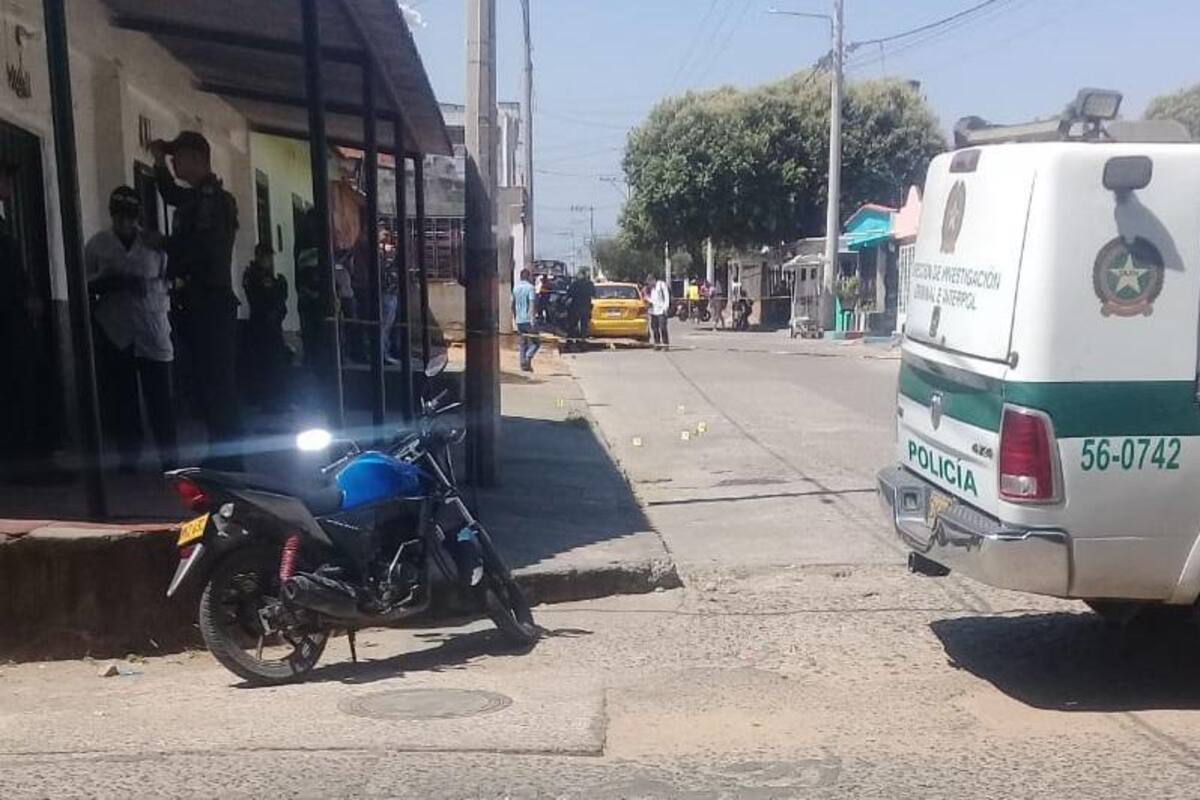 El hecho ocurrió en el barrio La Ermita. Foto: suministrada/VANGUARDIA.