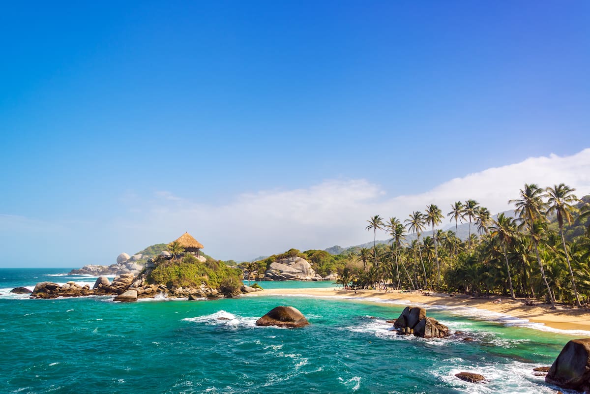 Conoce 5 los parques naturales más importantes de Colombia // Parque de Tayrona, 123rf.