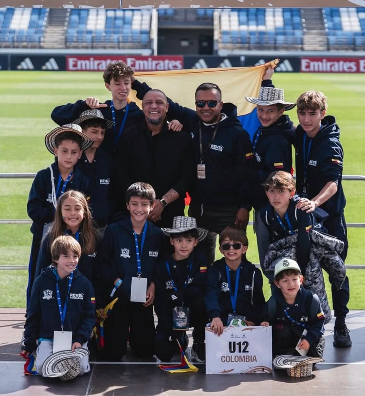 Cuatro futbolistas santandereanos hicieron parte del Team Revel Colombia, que terminó en la tercera casilla del World Challenge de Fundaciones Real Madrid, en la categoría Sub-12.
