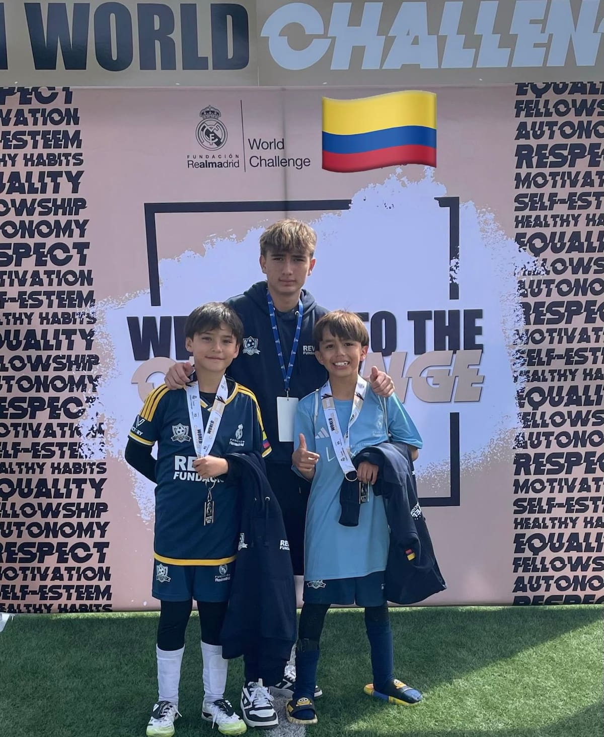 Cuatro futbolistas santandereanos hicieron parte del Team Revel Colombia, que terminó en la tercera casilla del World Challenge de Fundaciones Real Madrid, en la categoría Sub-12.