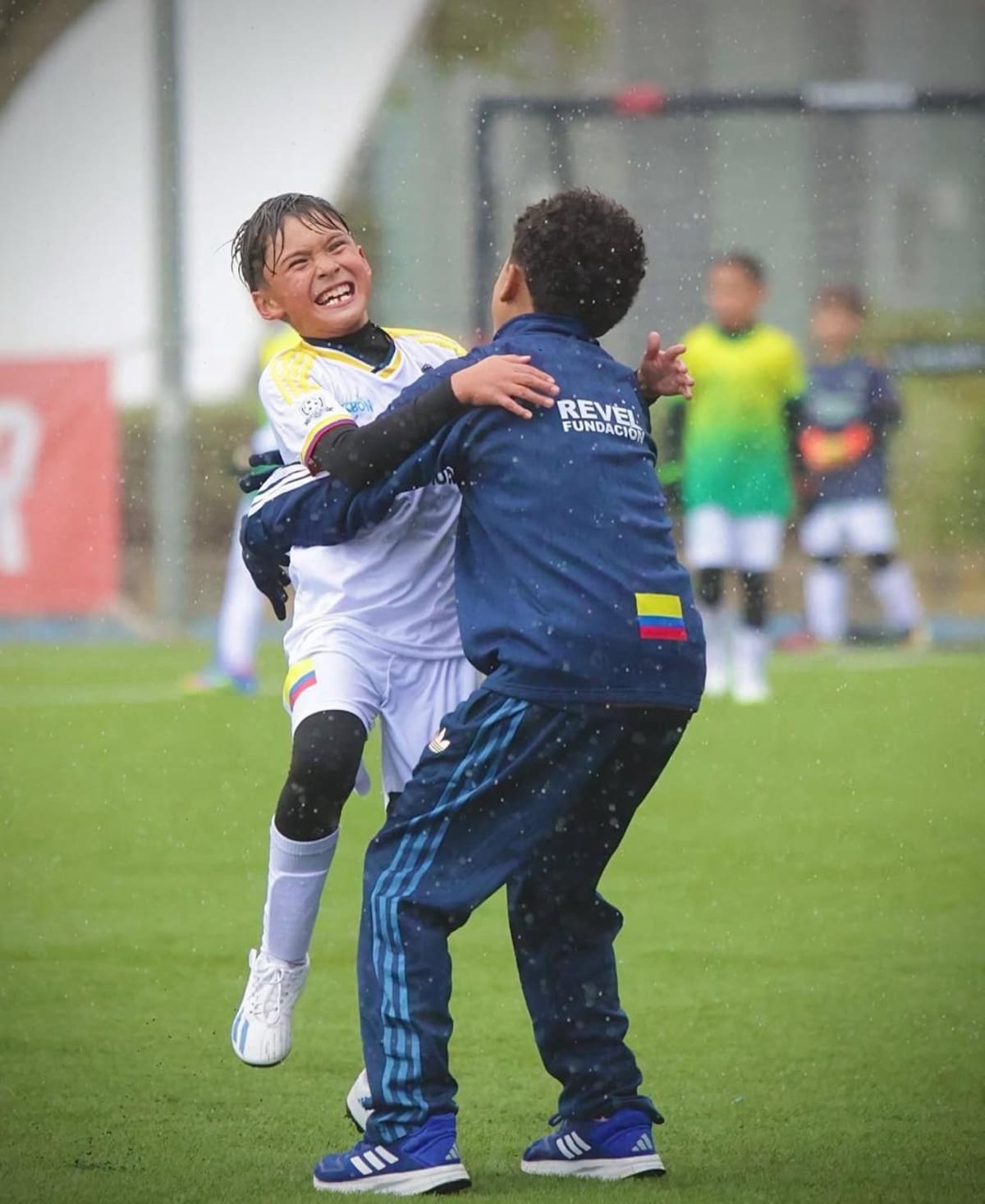 La categoría Sub-10 dorada del Team Revel Colombia fue campeona en el IV World Challenge de Madrid, España. Foto: Suministrada.