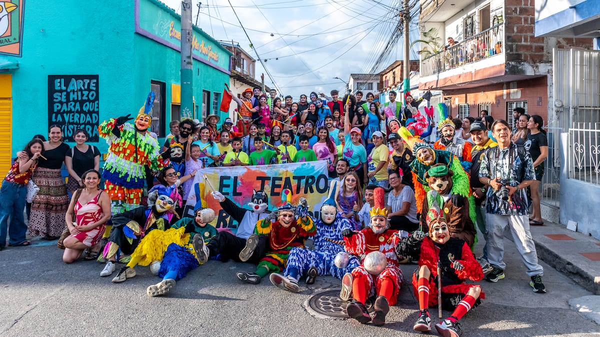 Teatro, circo y títeres llegarán a los barrios de Piedecuesta con FACTO 2026. Foto suministrada/VANGUARDIA