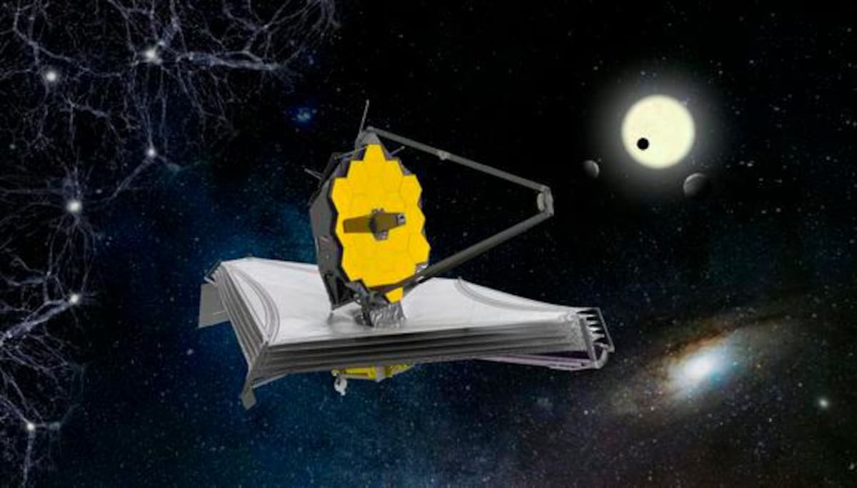 El Telescopio Espacial James Webb.