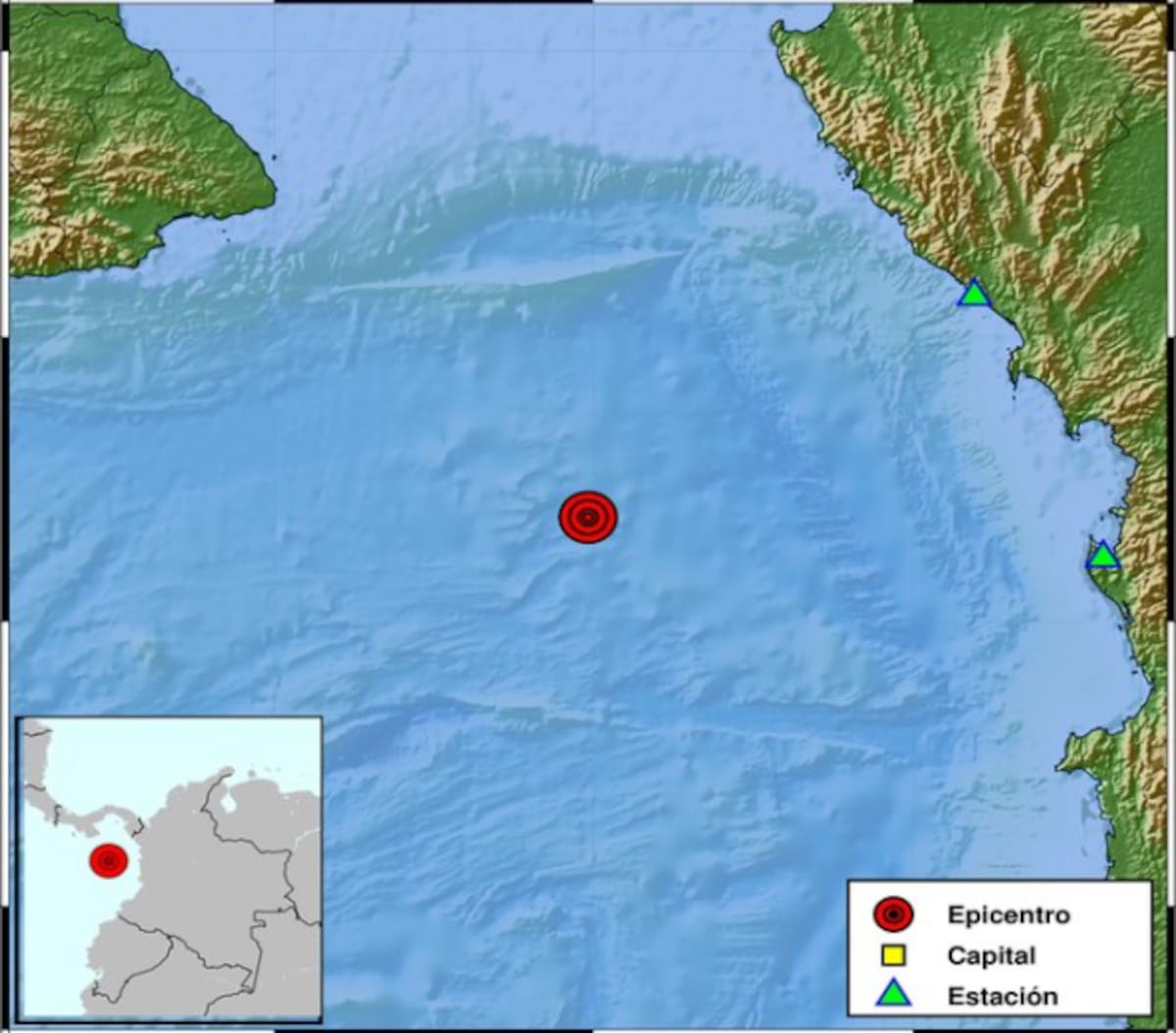 Temblor en Colombia hoy miércoles 11 de marzo se registró en Piedecuesta y también Caucasia. | Foto: Twitter