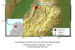 Se movió la tierra en Santander: fuerte sismo fue registrado en Los Santos