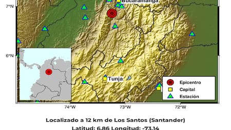 Se movió la tierra en Santander: fuerte sismo fue registrado en Los Santos