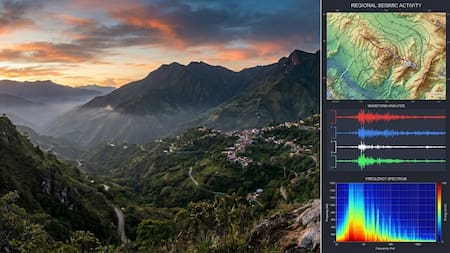 Temblor hoy en Santander con magnitud 3.4 y profundidad intermedia