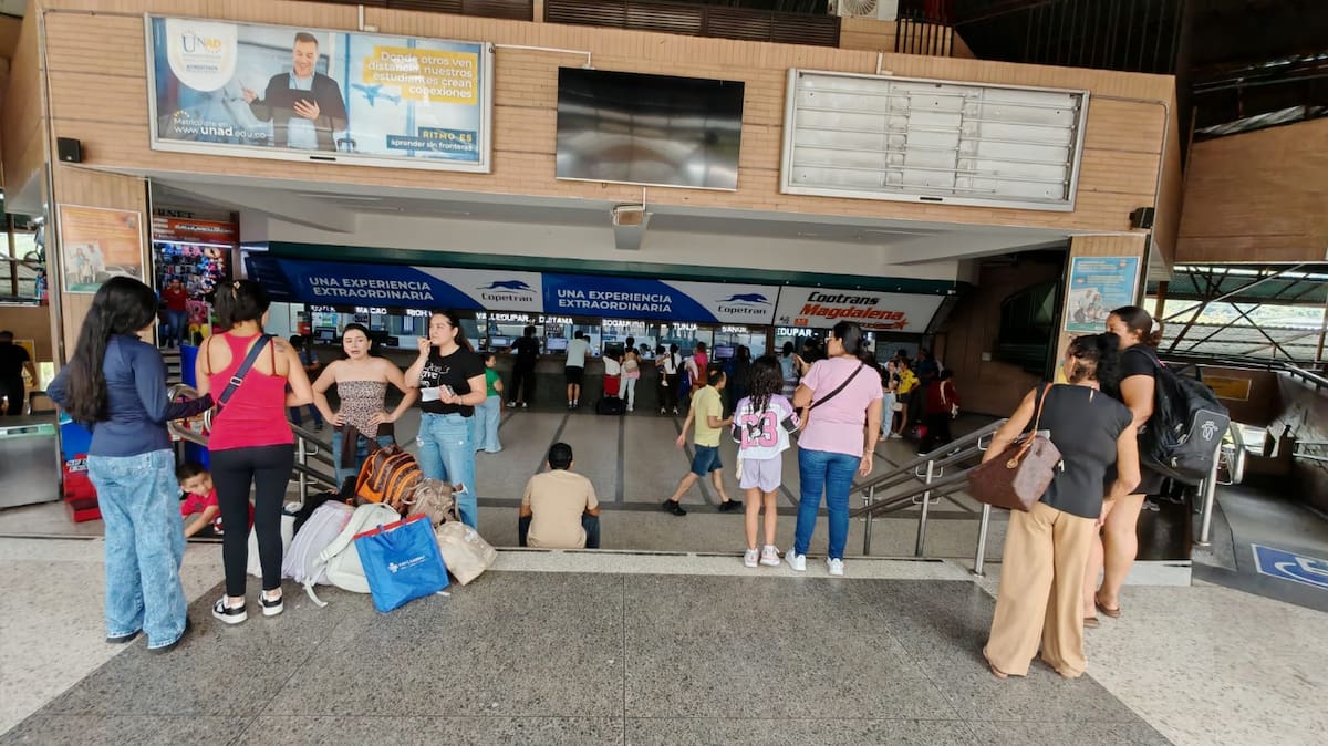 Terminal de Transporte de Bucaramanga. Foto: Marco Valencia