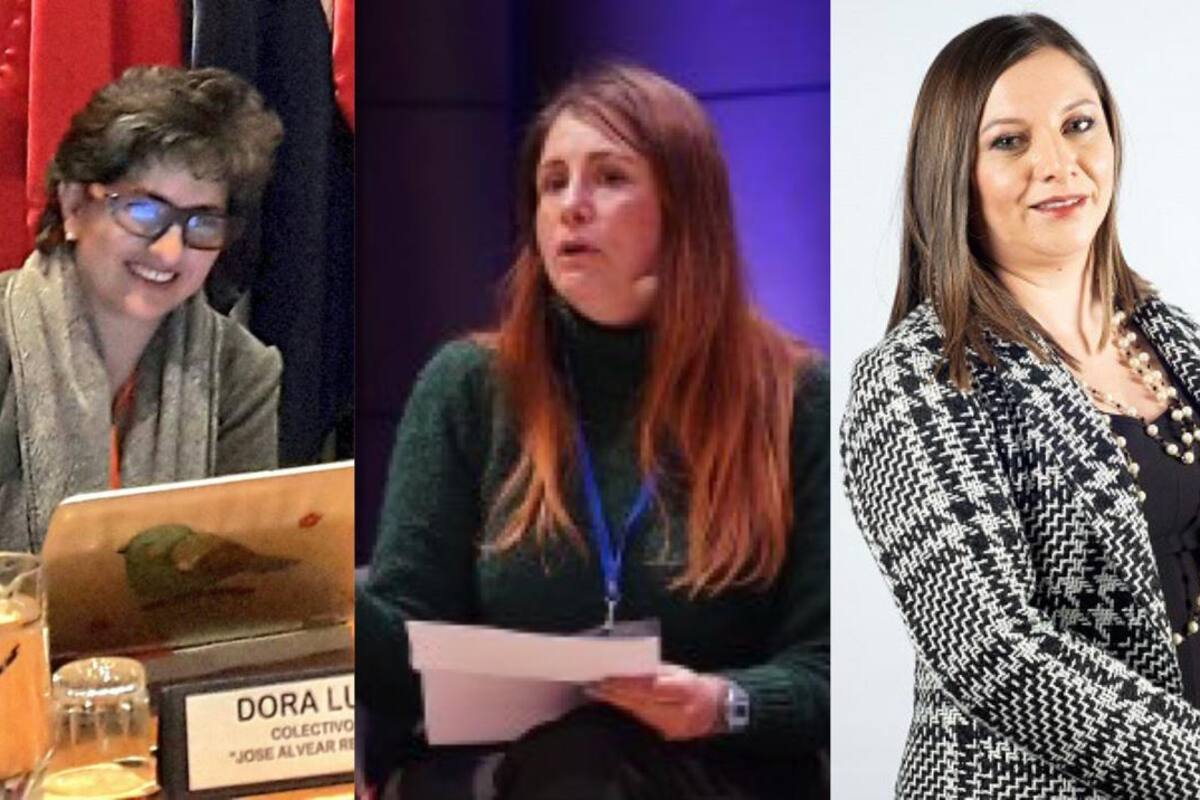 La terna la componen tres mujeres.