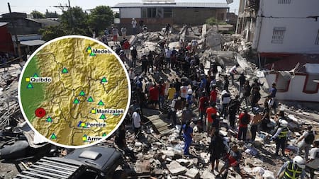 Colombia amaneció con varios temblores tras el terremoto de 7.4: Estos son los reportes