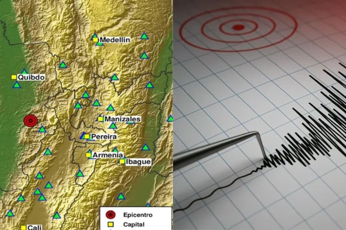 Sismo en Colombia.