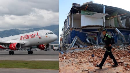 Tras fuerte sismo en Colombia, Avianca anuncia cambios y reembolsos sin costo para pasajeros afectados