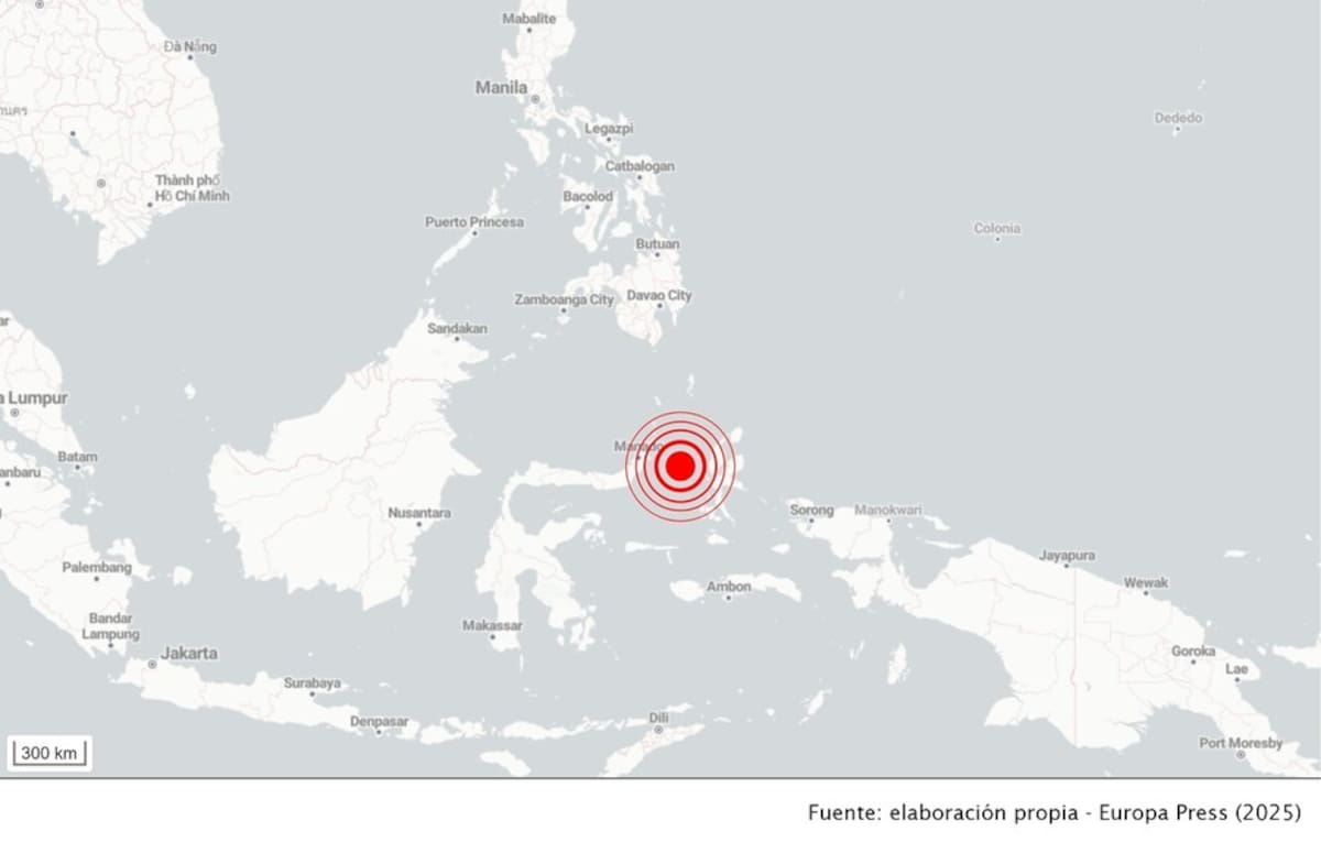 Terremoto de magnitud 7,4 sacude Indonesia y activa alertas. // Colprensa