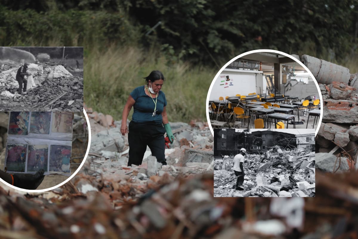 A un mes del terremoto del 10 de agosto, varias regiones del país todavía trabajan en la recuperación de viviendas, colegios y otras estructuras afectadas. EFE/ Mario Baos