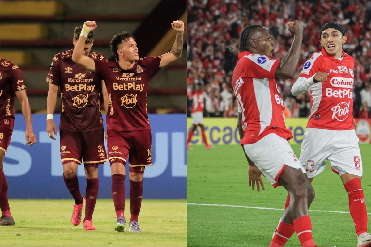 Terremoto en Colombia obliga a Conmebol a suspender los partidos de Santa Fe y Tolima en Copa Sudamericana y Libertadores. Fotos: EFE