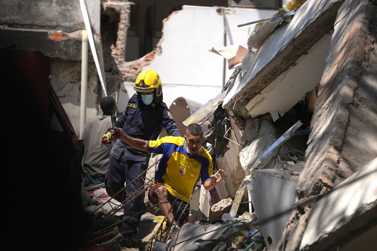 Naciones Unidas y sus agencias mantienen seguimiento a la emergencia provocada por el fuerte sismo y evalúan las necesidades de las zonas afectadas. EFE // Ernesto Guzmán Jr.
