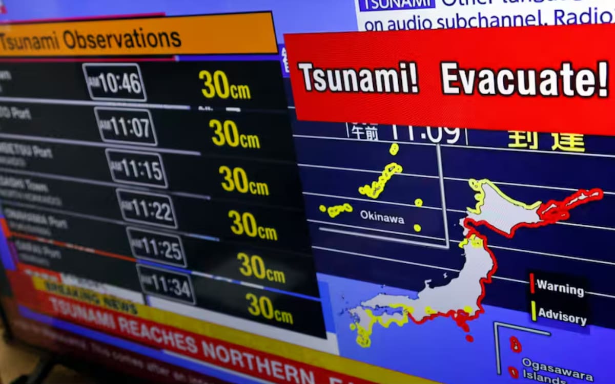 El terremoto se registró en el norte de Japón este lunes.
Foto: EFE.