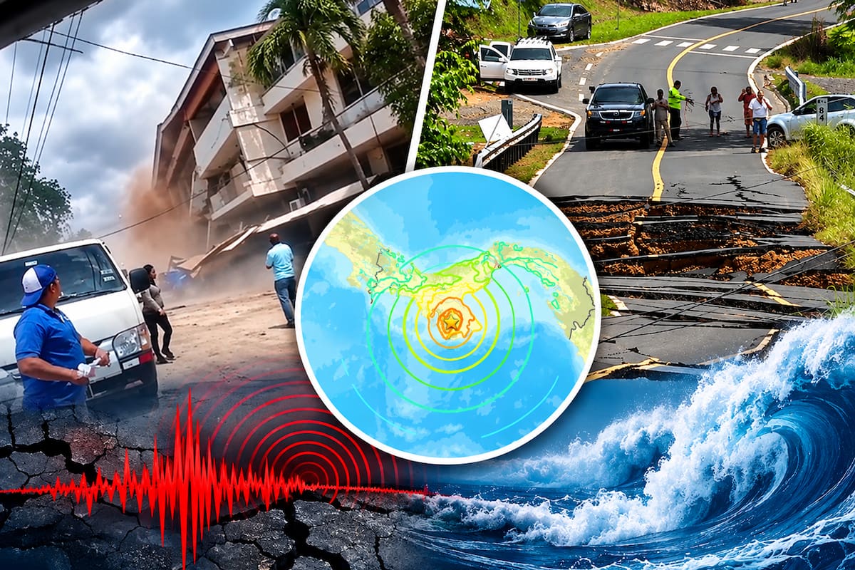 Terremoto sacude Panamá este viernes 9 de octubre de 2026, y se siente en Colombia y Costa Rica: videos muestran evacuaciones.