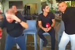 Presentadores quedaron grabados en pleno terremoto en Panamá: el video se viralizó