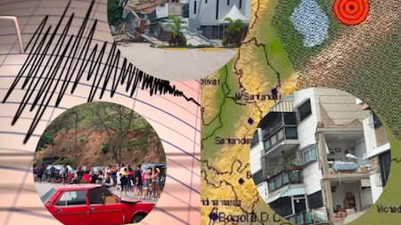Impresionantes videos del pánico y edificios derrumbados tras terremoto de 7.5 en Venezuela
