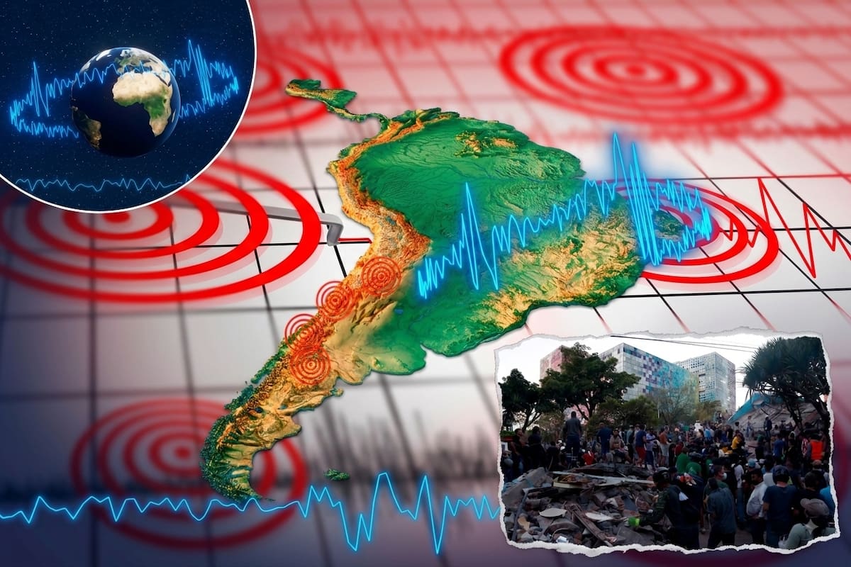 Sudamérica concentra parte de los terremotos de mayor magnitud registrados durante 2026, entre ellos los movimientos ocurridos en Venezuela y Colombia.
