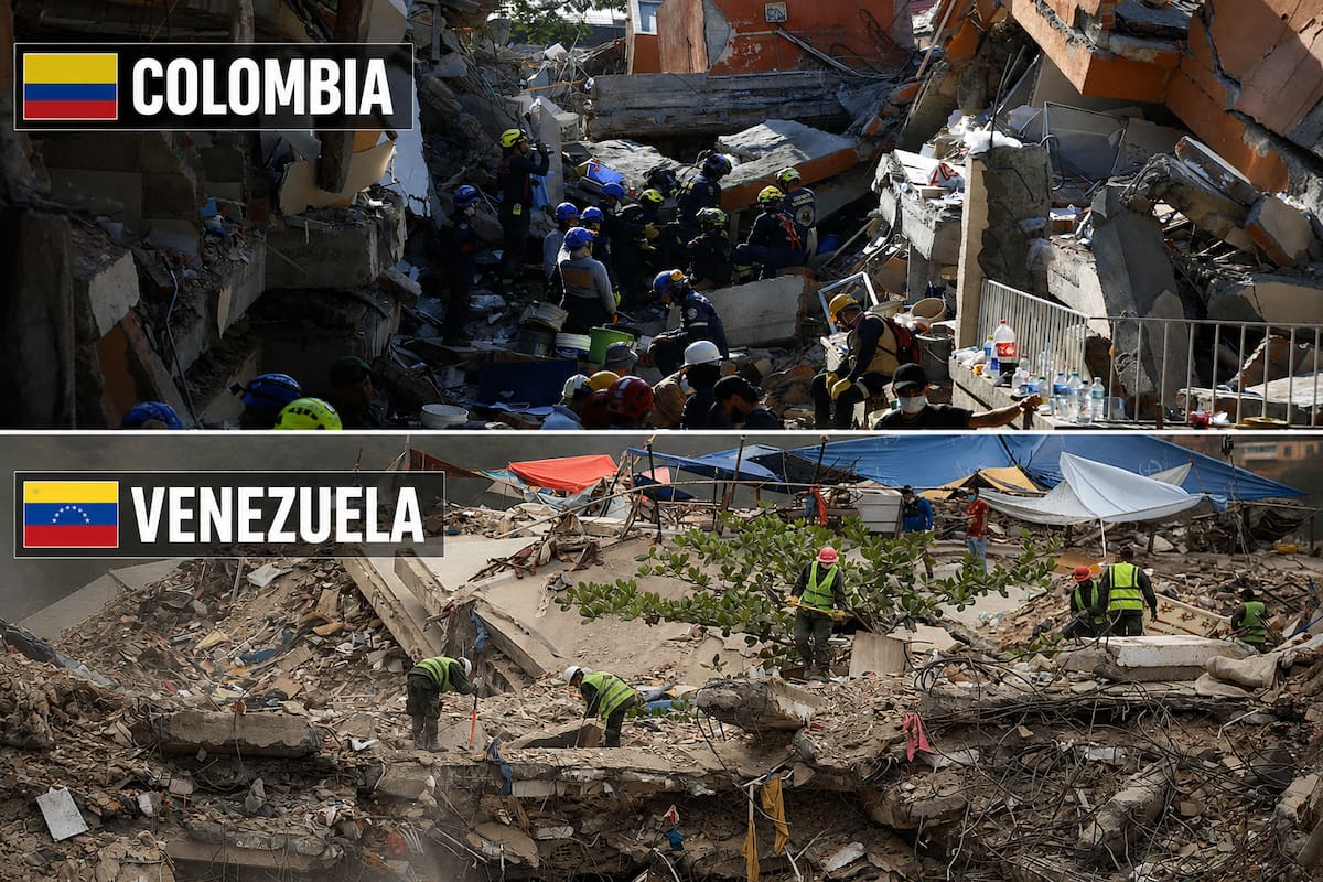 Los terremotos de Colombia y Venezuela tuvieron orígenes tectónicos diferentes, según especialistas.