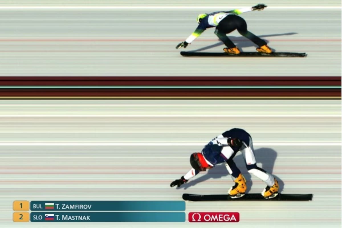 Zamfirov hace historia para Bulgaria en los Juegos Olímpicos de Invierno 2026. /FOTO: Captura de Pantalla
