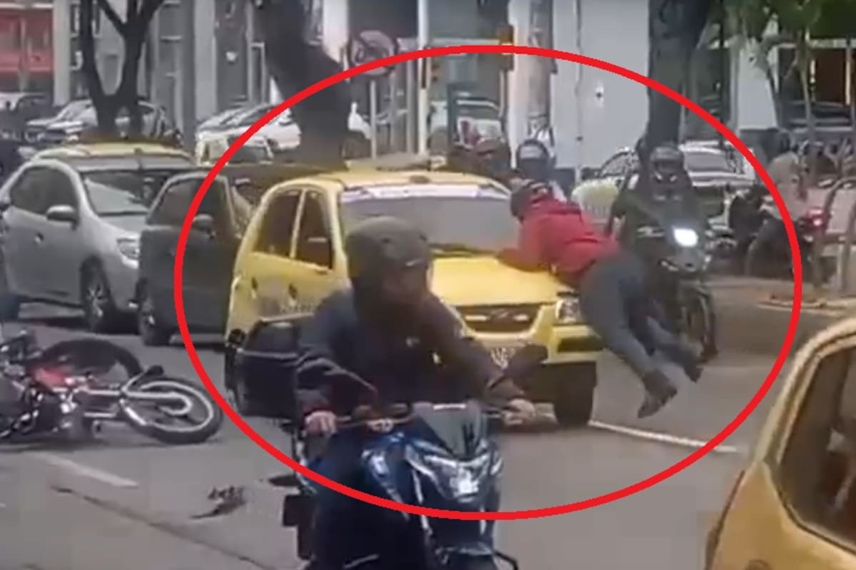 Testigos grabaron la escena de intolerancia vial ocurrida en la carrera 27 con calle 55.