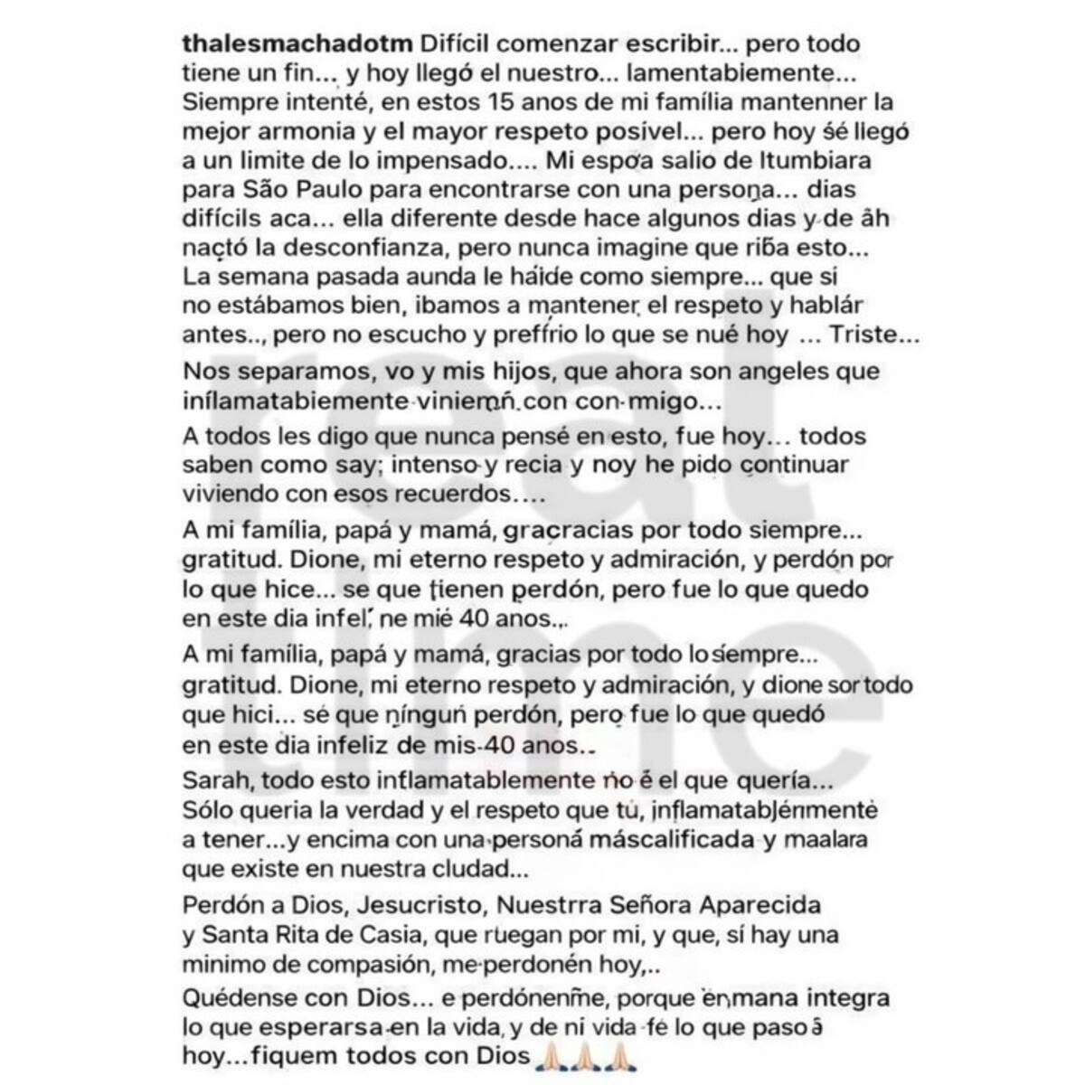 El contenido fue eliminado después del crimen, pero ahora forma parte del expediente judicial.