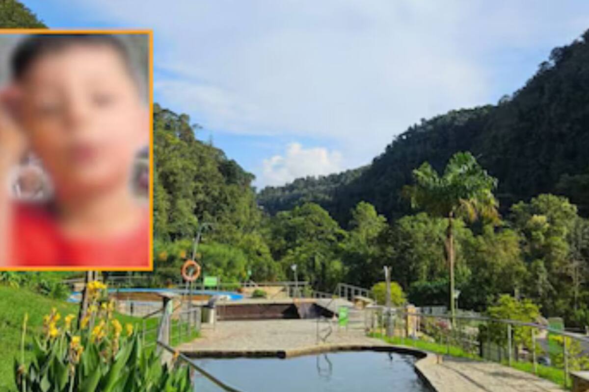 Thiago López Giraldo murió ahogado en una piscina de un complejo termal.