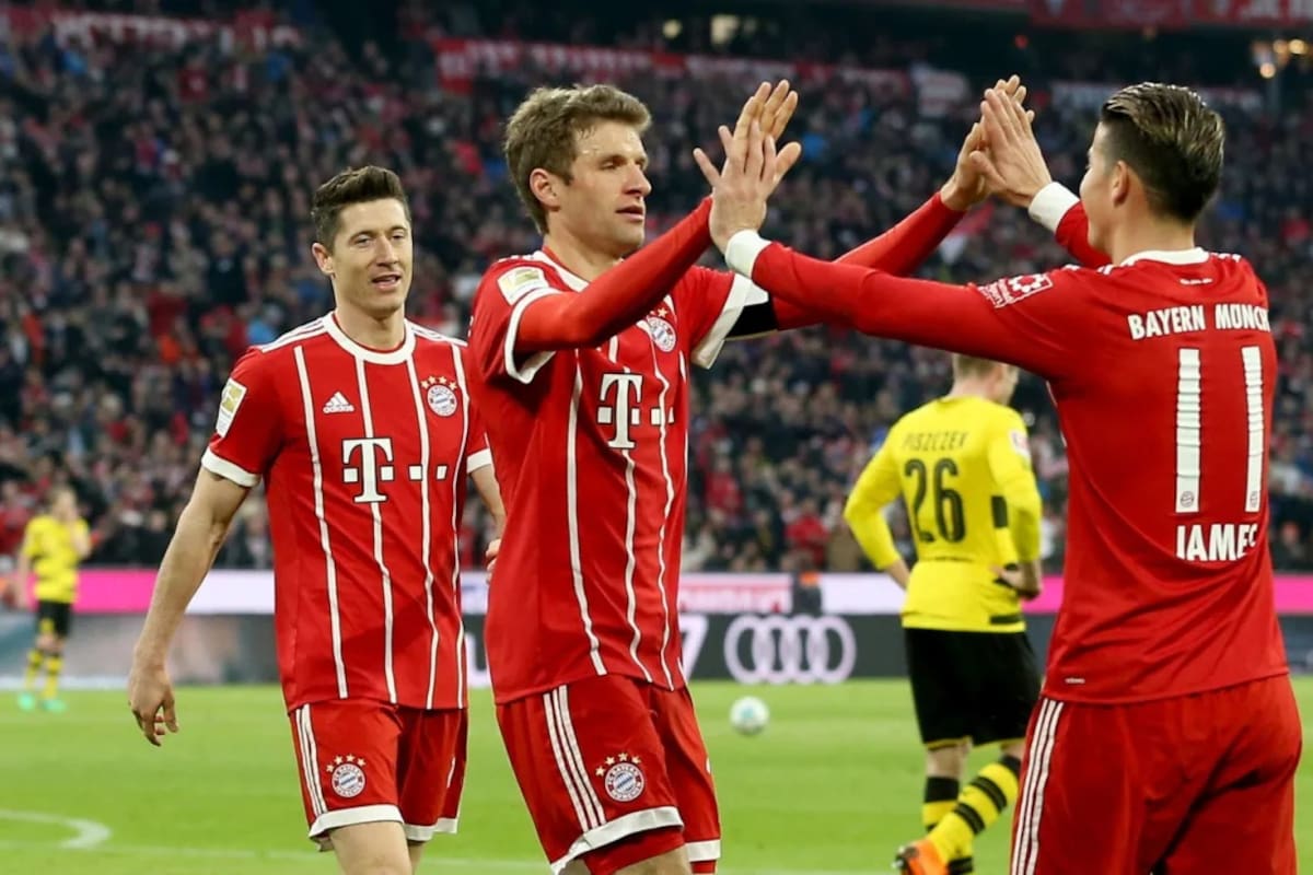 Thomas Müller habló del fichaje de James Rodríguez por Minnesota United y lanzó pulla por el clima. /FOTO: Bayern