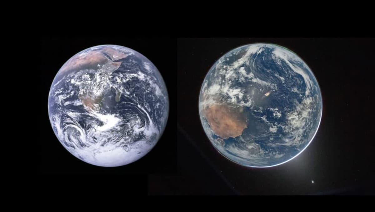 La NASA difundió un mapa tridimensional del planeta Tierra, elaborado con información recopilada por satélites durante 15 años, que muestra su forma geoide.