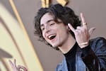 Las primeras fotos de Timothée Chalamet como Bob Dylan